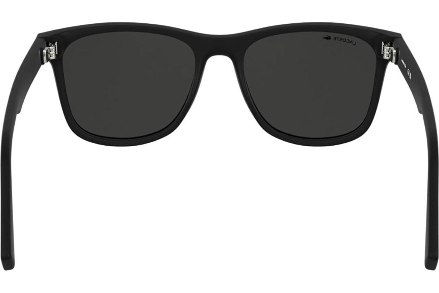 Okulary przeciwsłoneczne Lacoste L6054S 002 Kwadratowe Czarne