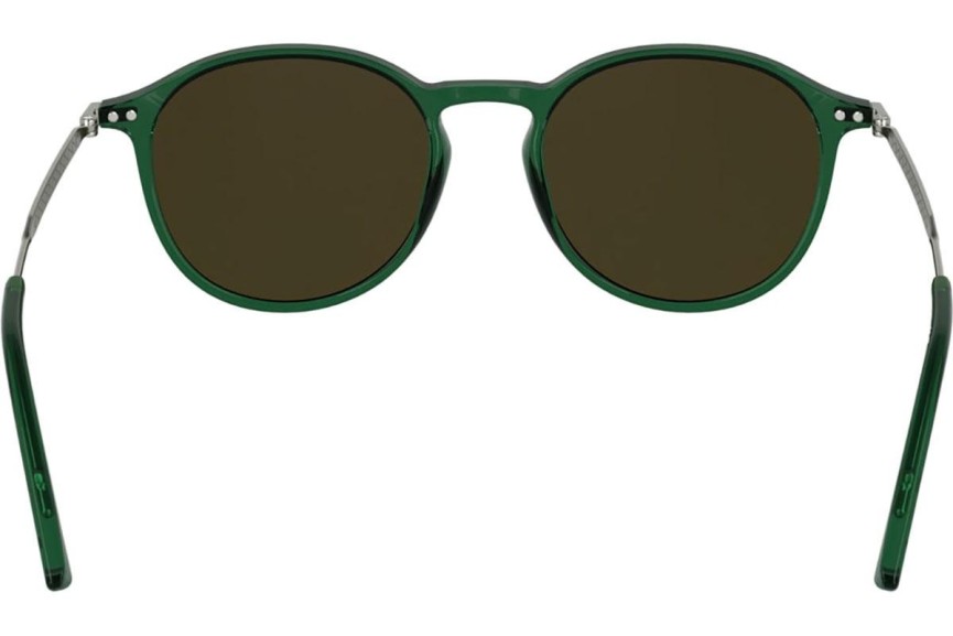 Okulary przeciwsłoneczne Lacoste L6061S 301 Okrągłe Zielone
