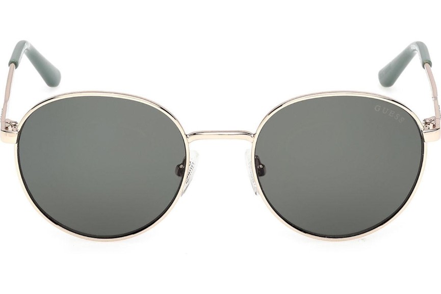 Okulary przeciwsłoneczne Guess GU00237 32N Okrągłe Złote