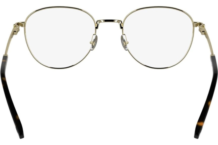 Okulary korekcyjne Lacoste L2312 714 Pilotki (Aviator) Złote
