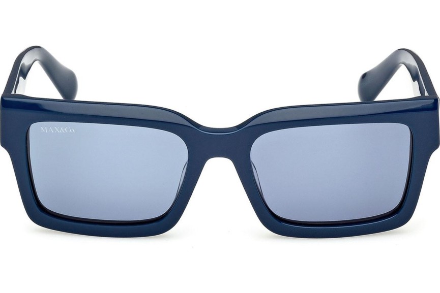 Okulary przeciwsłoneczne Max&Co. MO0132 90V Prostokątne Niebieskie