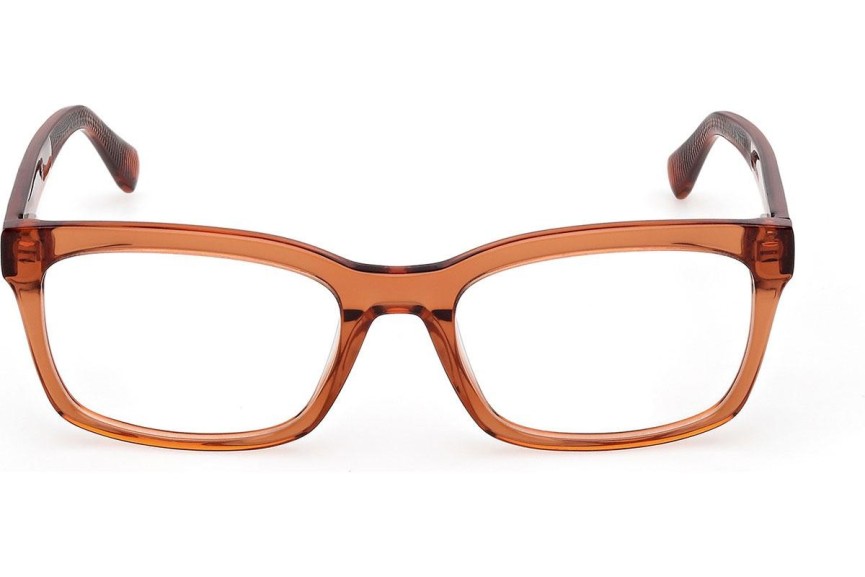 Okulary korekcyjne Guess GU50252 042 Prostokątne Pomarańczowe