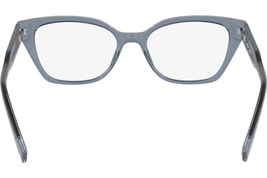 Okulary korekcyjne Lacoste L2983 038 Kocie oczy Szare