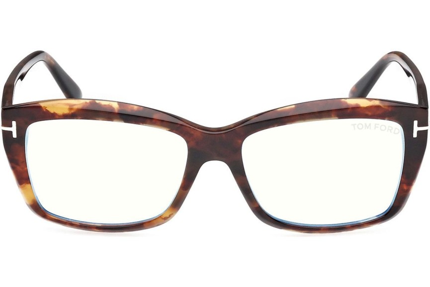 Okulary korekcyjne Tom Ford FT6065-B 055 Prostokątne Havana