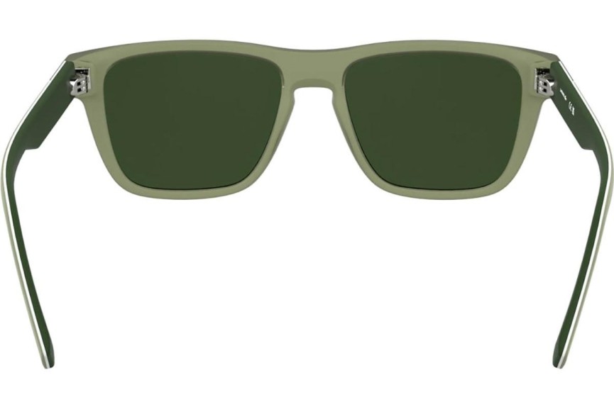 Okulary przeciwsłoneczne Lacoste L6058S 301 Kwadratowe Zielone