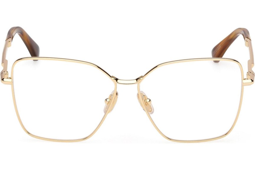 Okulary korekcyjne Max Mara MM5187 030 Kocie oczy Złote