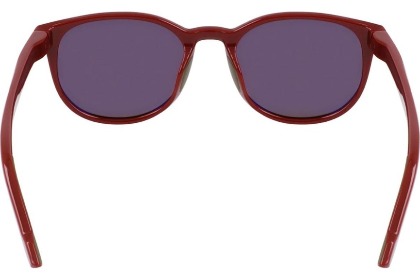 Okulary przeciwsłoneczne Nike IF1101X 619 Okrągłe Czerwone