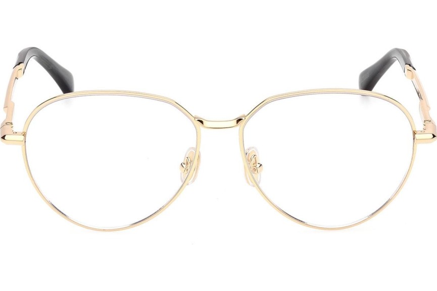 Okulary korekcyjne Max Mara MM5178 030 Okrągłe Złote
