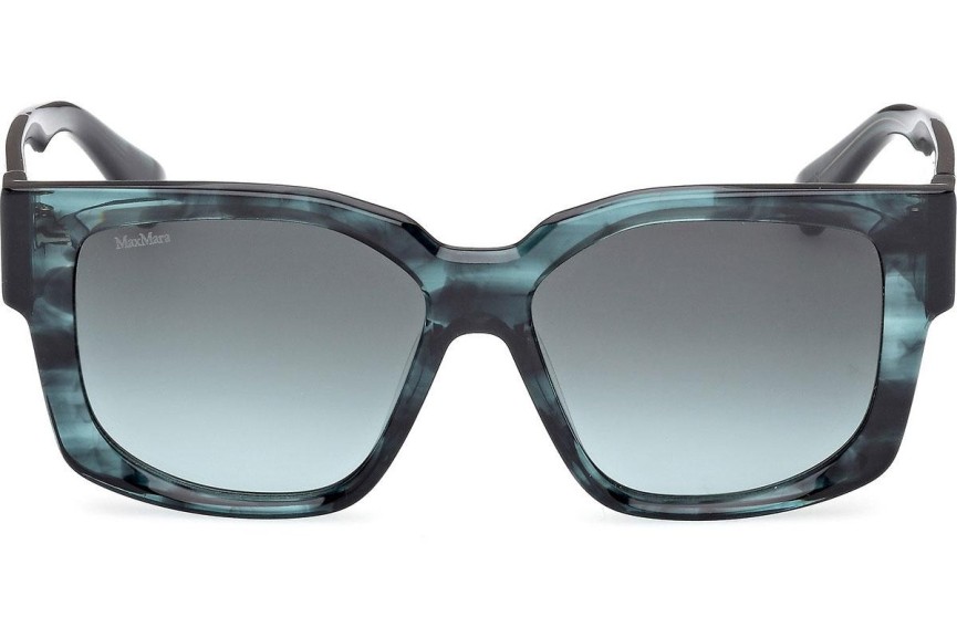 Okulary przeciwsłoneczne Max Mara Glimpse 7 MM0145 98P Kwadratowe Zielone