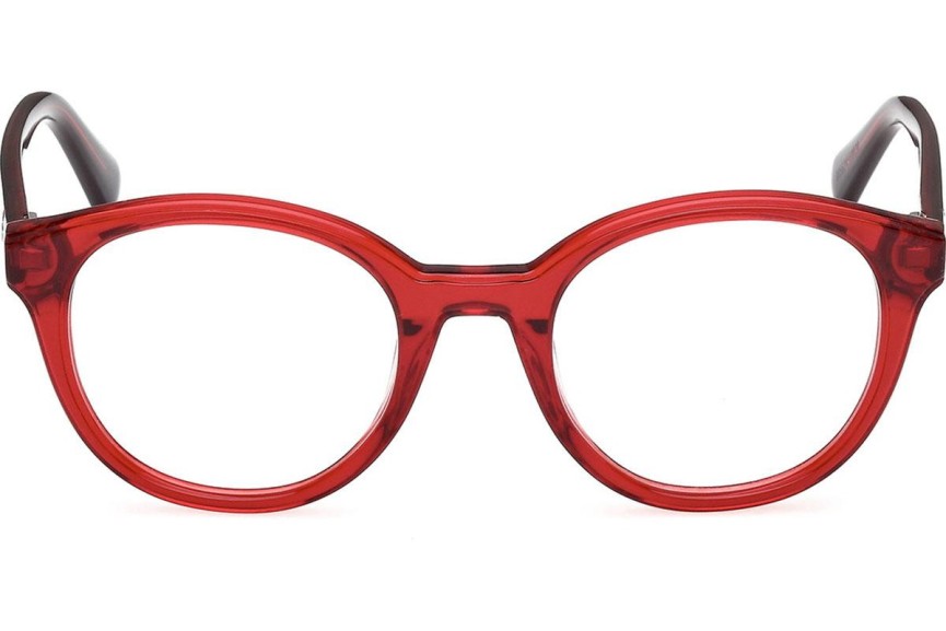 Okulary korekcyjne Guess GU50263 068 Okrągłe Czerwone