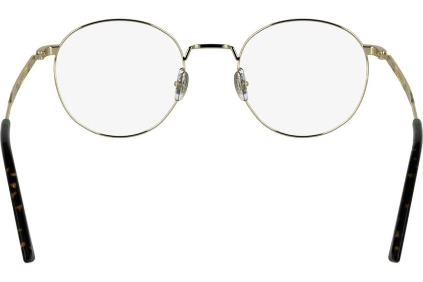 Okulary korekcyjne Lacoste L2308 714 Okrągłe Złote