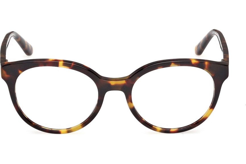Okulary korekcyjne Guess GU50270 056 Okrągłe Havana