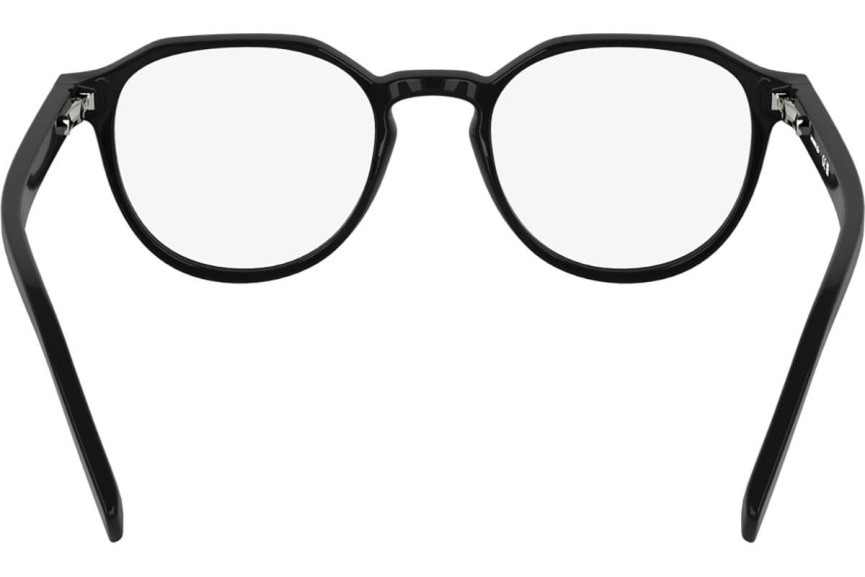 Okulary korekcyjne Lacoste L2980 001 Okrągłe Czarne