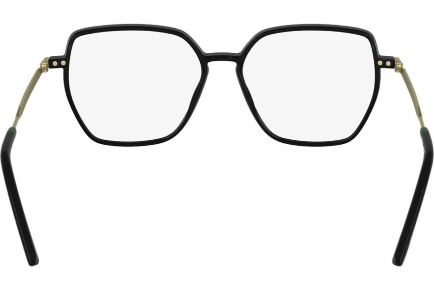 Okulary korekcyjne Lacoste L2981 001 Kocie oczy Czarne