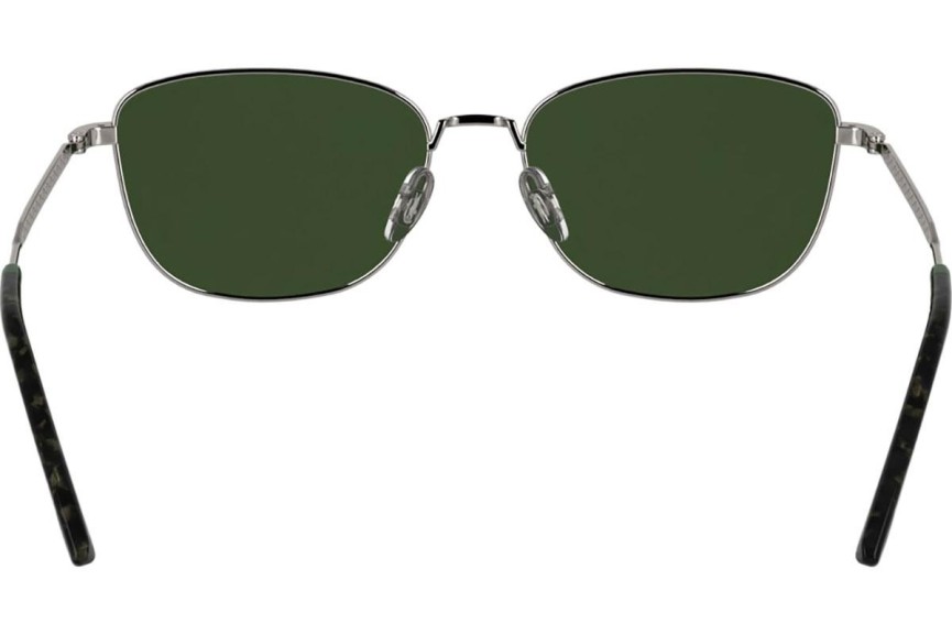 Okulary przeciwsłoneczne Lacoste L270S 033 Kocie oczy Srebrne