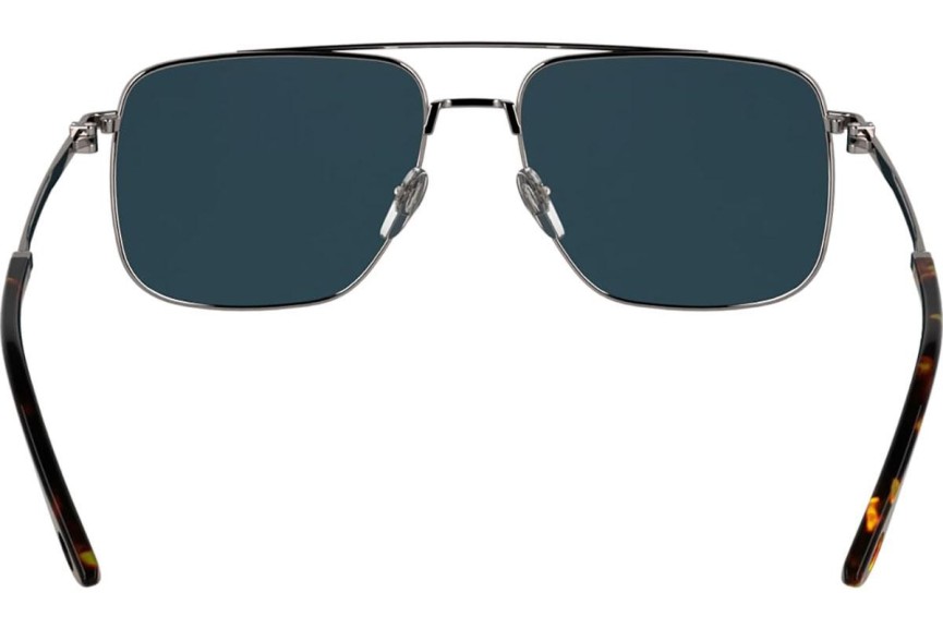 Okulary przeciwsłoneczne Lacoste L272S 038 Kwadratowe Srebrne