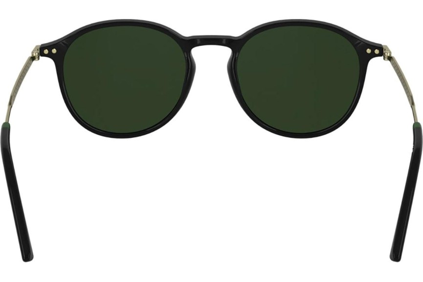 Okulary przeciwsłoneczne Lacoste L6061S 001 Okrągłe Czarne