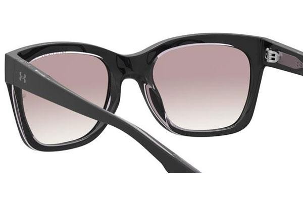 Okulary przeciwsłoneczne Under Armour UADIME 08A/NQ Kocie oczy Czarne
