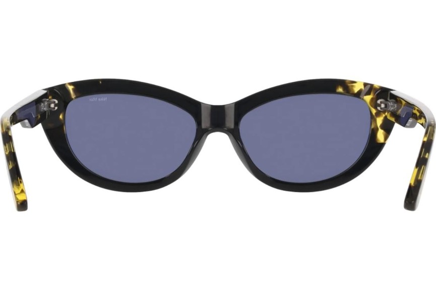 Okulary przeciwsłoneczne Nike IH0918X 010 Kocie oczy Czarne