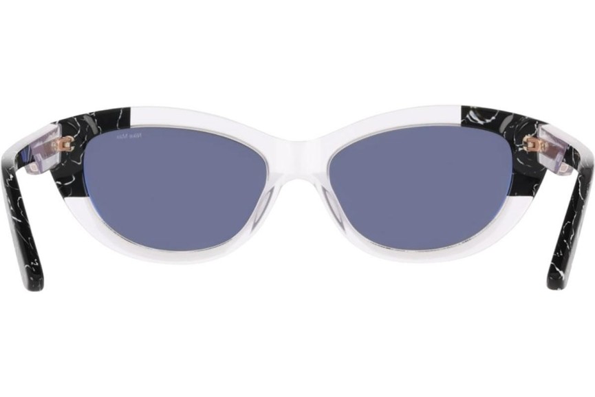 Okulary przeciwsłoneczne Nike IH0918X 900 Kocie oczy Przezroczyste