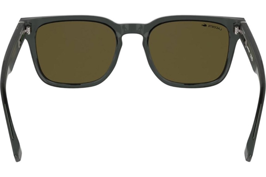 Okulary przeciwsłoneczne Lacoste L6065S 035 Kwadratowe Szare