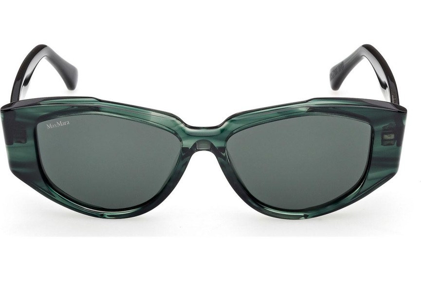 Okulary przeciwsłoneczne Max Mara Lee 4 MM0161 96N Kocie oczy Zielone