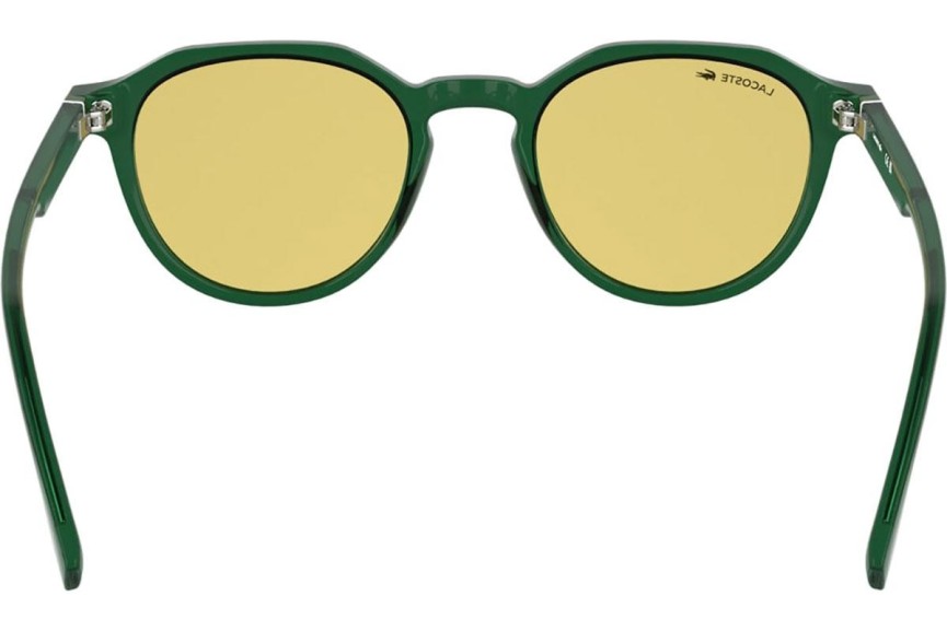Okulary przeciwsłoneczne Lacoste L6052S 301 Okrągłe Zielone