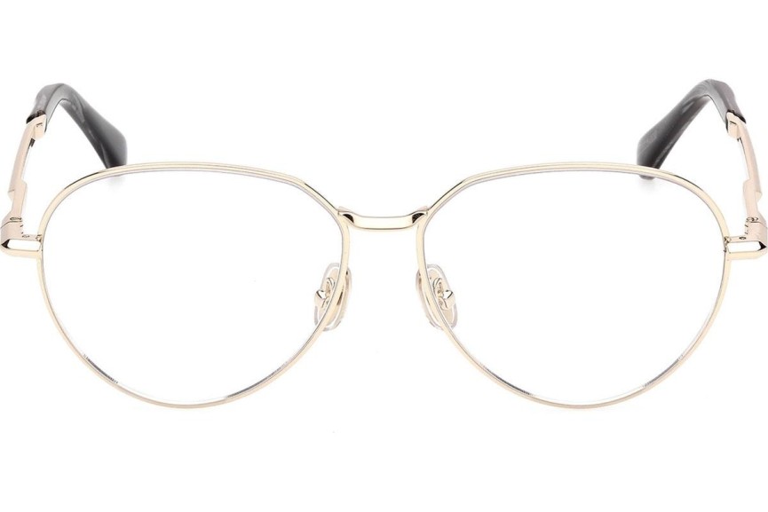 Okulary korekcyjne Max Mara MM5178 032 Okrągłe Złote