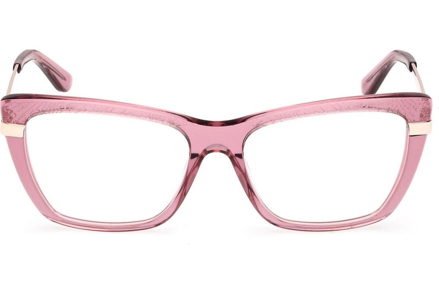 Okulary korekcyjne Guess GU50246 081 Kocie oczy Fioletowe