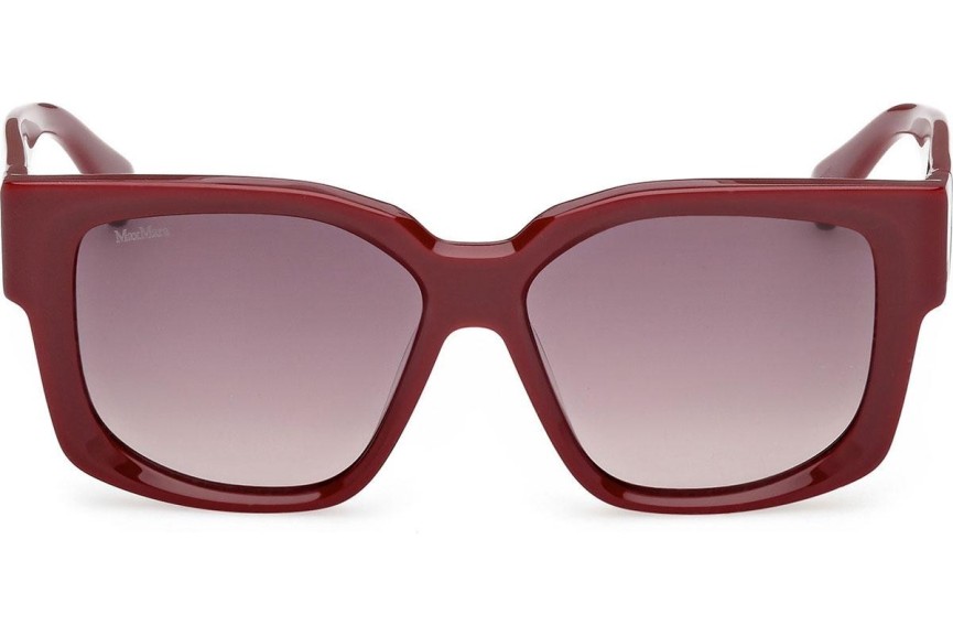 Okulary przeciwsłoneczne Max Mara Glimpse 7 MM0145 69Z Kwadratowe Czerwone