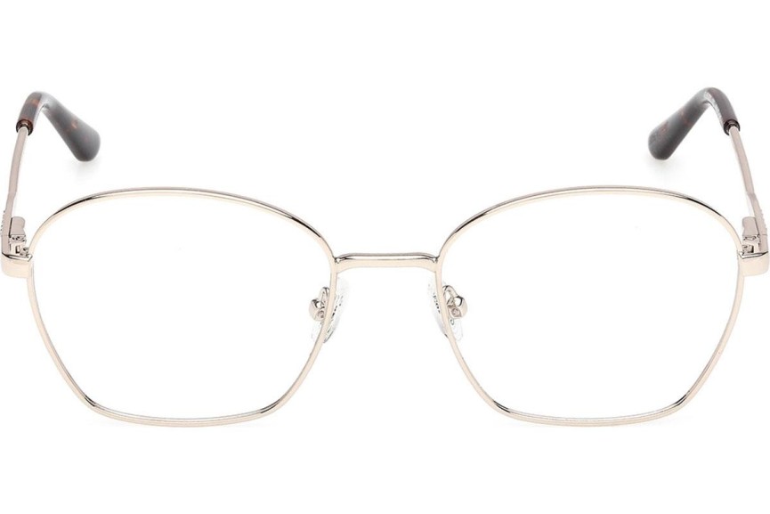Okulary korekcyjne Guess GU50272 032 Kwadratowe Złote