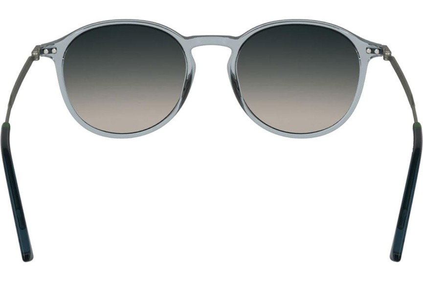 Okulary przeciwsłoneczne Lacoste L6061S 038 Okrągłe Szare