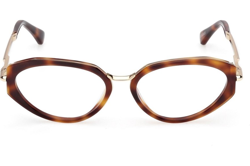 Okulary korekcyjne Max Mara MM5185 052 Owalne Havana