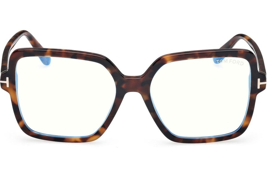 Okulary korekcyjne Tom Ford FT6063-B 052 Kwadratowe Havana