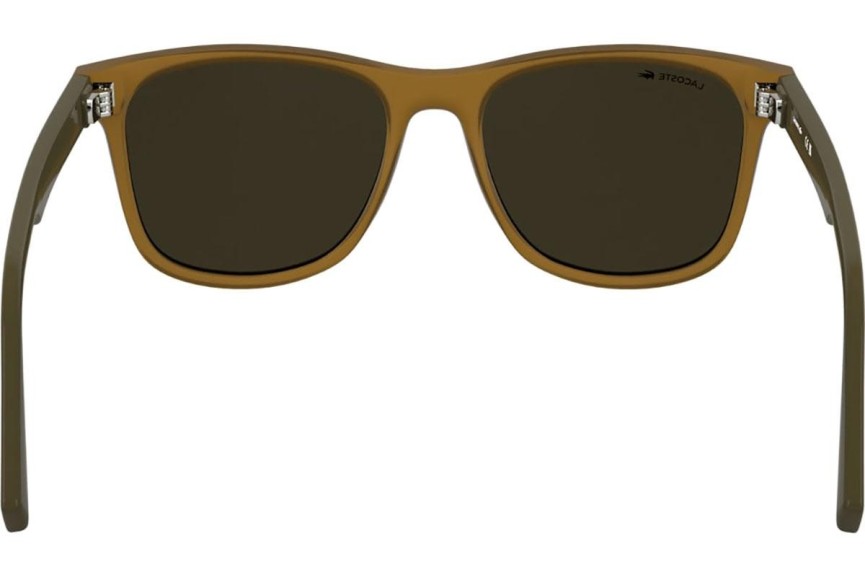 Okulary przeciwsłoneczne Lacoste L6054S 210 Kwadratowe Brązowe
