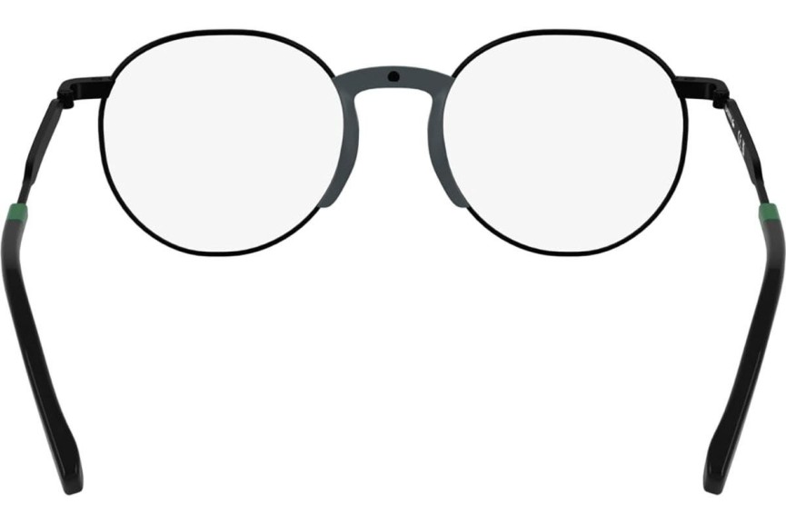 Okulary korekcyjne Lacoste L3114 002 Okrągłe Czarne