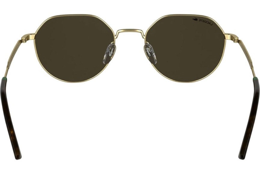 Okulary przeciwsłoneczne Lacoste L268S 710 Okrągłe Złote