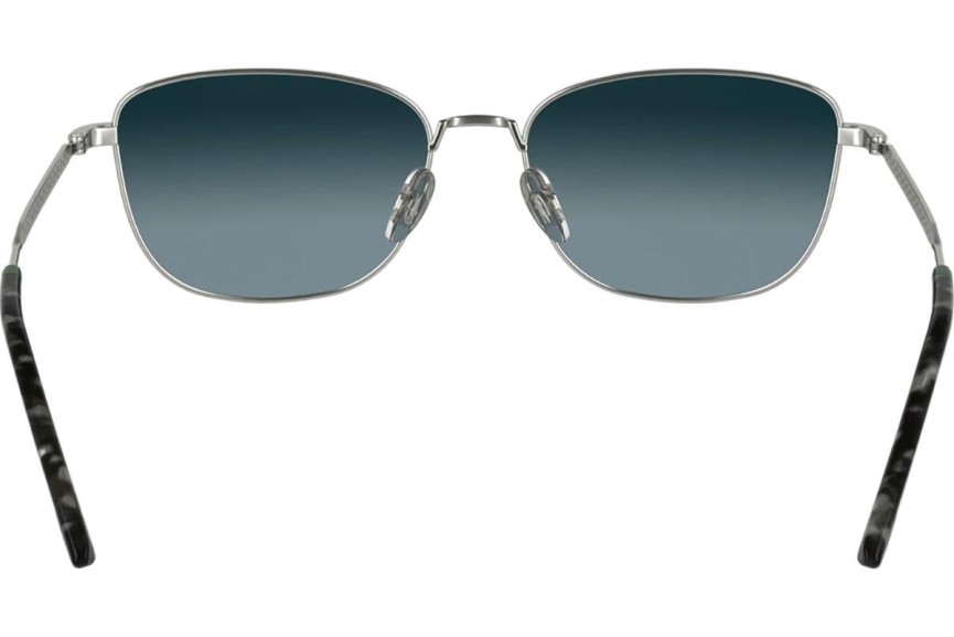 Okulary przeciwsłoneczne Lacoste L270S 045 Kocie oczy Srebrne