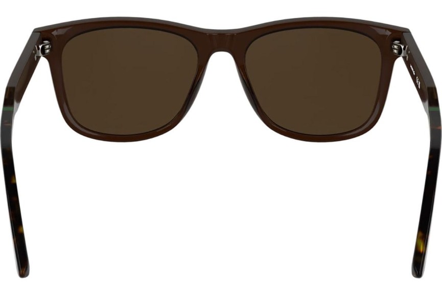Okulary przeciwsłoneczne Lacoste L6060S 210 Kwadratowe Brązowe