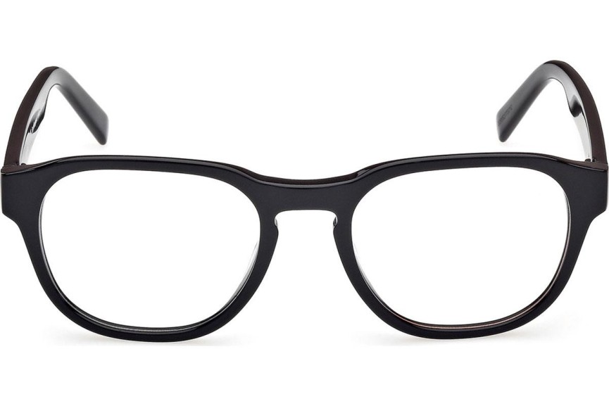 Okulary korekcyjne Timberland TB50052 001 Kwadratowe Czarne