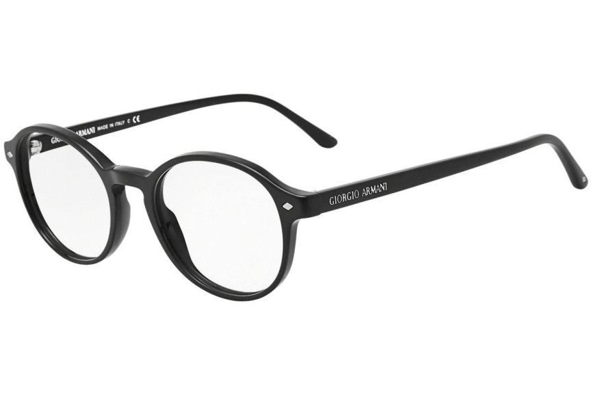 Okulary korekcyjne Giorgio Armani AR7004 5001 Okrągłe Czarne