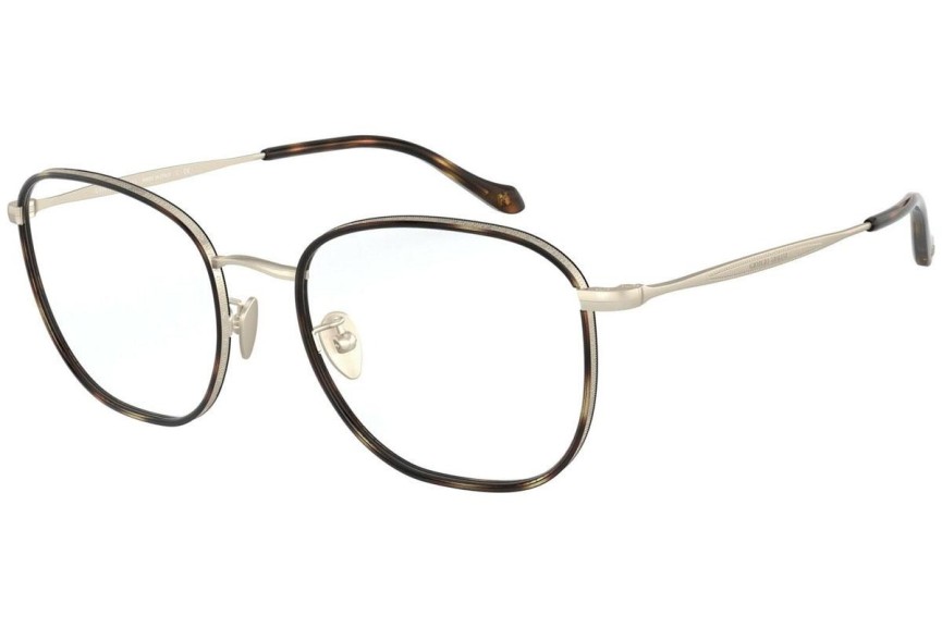 Okulary korekcyjne Giorgio Armani AR5105J 3002 Kwadratowe Brązowe