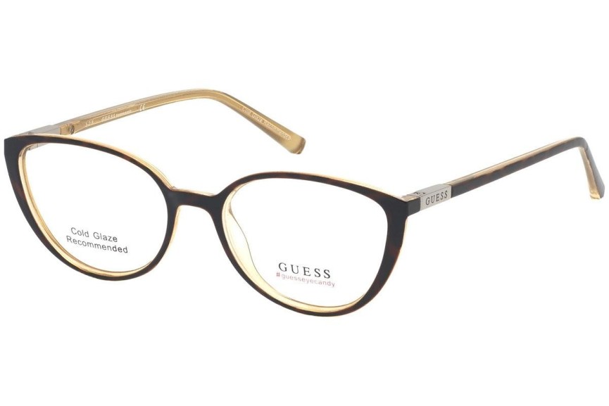 Okulary korekcyjne Guess GU3044 056 Kocie oczy Havana