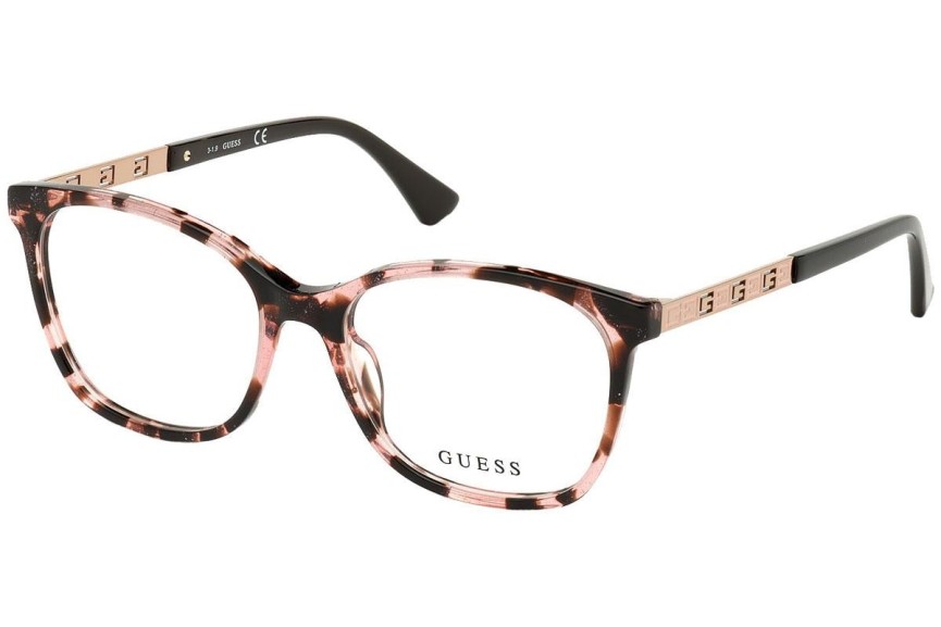 Okulary korekcyjne Guess GU2743 074 Kwadratowe Havana