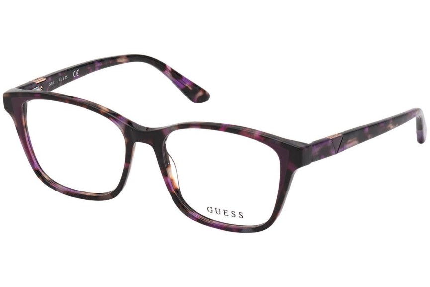Okulary korekcyjne Guess GU2810 083 Kwadratowe Fioletowe