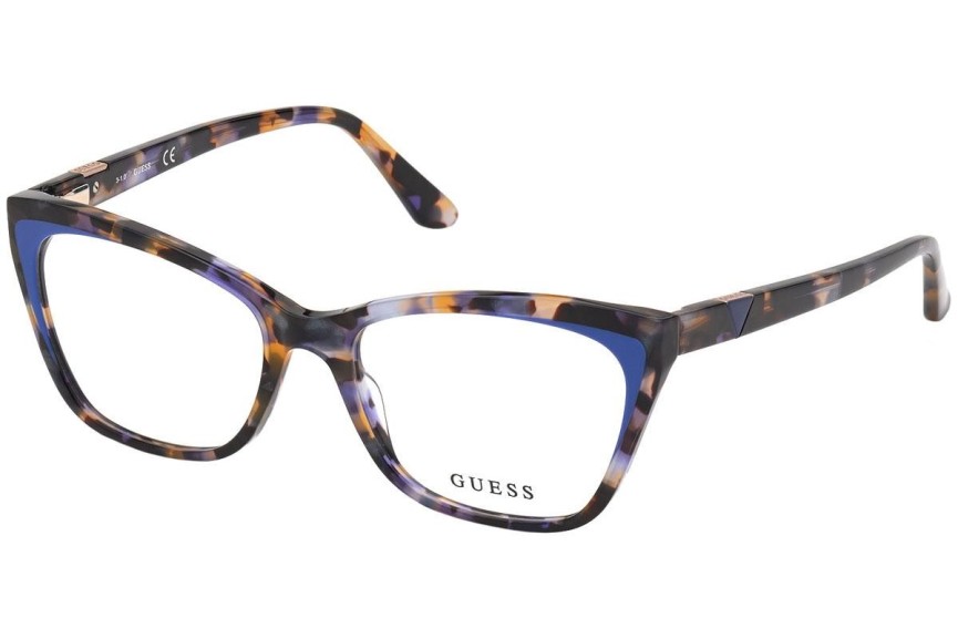 Okulary korekcyjne Guess GU2811 056 Kwadratowe Wielokolorowe
