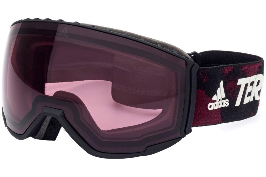 Gogle narciarskie Adidas Sport SP0039 02S Pojedyncze | Shield Czarne