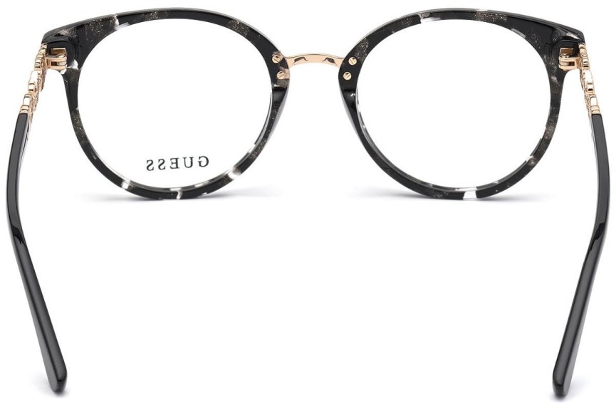 Okulary korekcyjne Guess GU2834 005 Okrągłe Czarne
