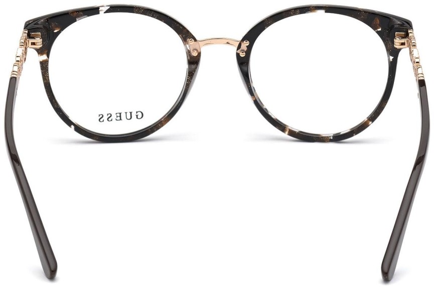 Okulary korekcyjne Guess GU2834 050 Okrągłe Brązowe