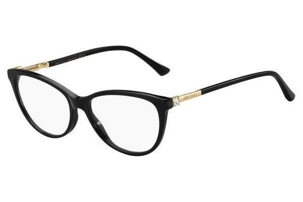 Okulary korekcyjne Jimmy Choo JC287 807 Kocie oczy Czarne
